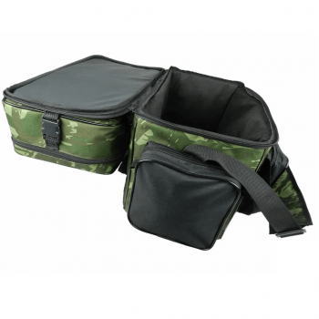 Bolsa De Pesca Apetrecho Camping Gg Mx3 Connection Com Porta Carretilhas - Camuflada