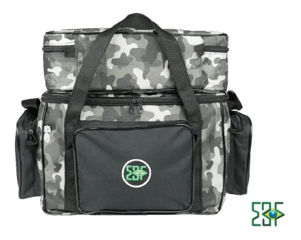 Bolsa De Pesca Apetrecho Camping Gg Mx3 Connection Com Porta Carretilhas - Camuflada Urbano