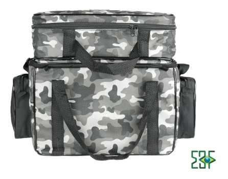 Bolsa De Pesca Apetrecho Camping Gg Mx3 Connection Com Porta Carretilhas - Camuflada Urbano