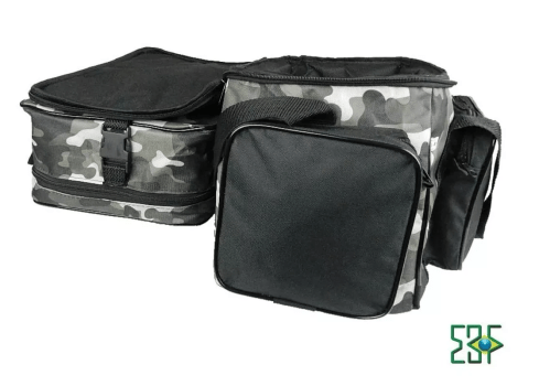 Bolsa De Pesca Apetrecho Camping Gg Mx3 Connection Com Porta Carretilhas - Camuflada Urbano