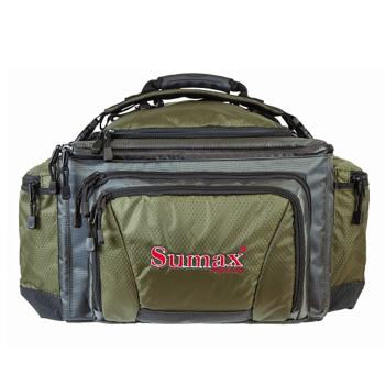 BOLSA DE PESCA APETRECHOS SUMAX SM-803 - NYLON 600D - GRANDE - REFORÇACA