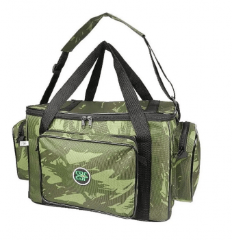 BOLSA DE PESCA CAMPING APETRECHO EBF COMBAT COR CAMUFLADA GRANDE - RESITENTE