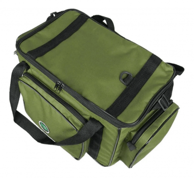 BOLSA DE PESCA CAMPING APETRECHO EBF COMBAT COR VERDE GRANDE - RESISTENTE