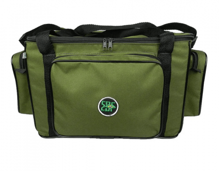 BOLSA DE PESCA CAMPING APETRECHO EBF COMBAT COR VERDE GRANDE - RESISTENTE