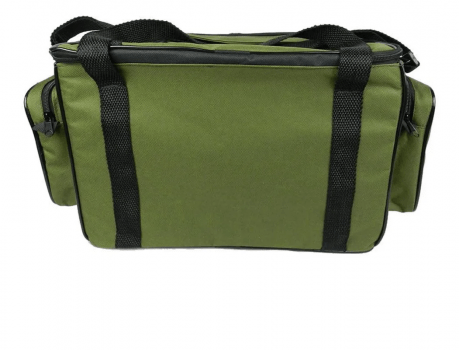 BOLSA DE PESCA CAMPING APETRECHO EBF COMBAT COR VERDE GRANDE - RESISTENTE