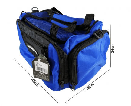 BOLSA DE PESCA EXPLORER APETRECHOS JOGÁ - AZUL - GRANDE - COM ALÇA