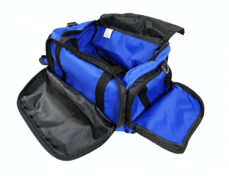 BOLSA DE PESCA EXPLORER APETRECHOS JOGÁ - AZUL - GRANDE - COM ALÇA