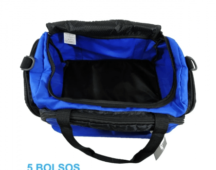 BOLSA DE PESCA EXPLORER APETRECHOS JOGÁ - AZUL - GRANDE - COM ALÇA