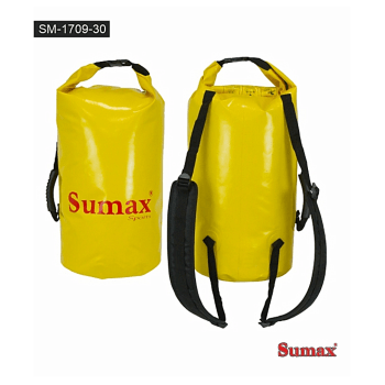 BOLSA DE PESCA MOCHILA ESTANQUE SUMAX SM-1709 - 30 LITROS PRETA - IMPERMEAVEL