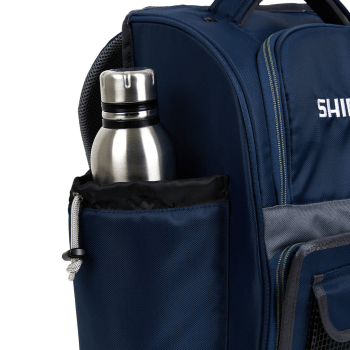 BOLSA MOCHILA DE PESCA SHIMANO BACK PACK XL 25L - C/ 4 ESTOJOS LUGB15 PARA ISCAS - CARRETILHAS - APETRECHOS