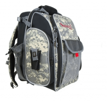 Bolsa Mochila de Pesca Sumax Sm-1711 Para Iscas - Carretilhas E Apetrechos - C/ Capa De Chuva