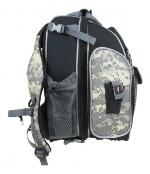 Bolsa Mochila de Pesca Sumax Sm-1711 Para Iscas - Carretilhas E Apetrechos - C/ Capa De Chuva