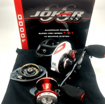 Carretilha de pesca maruri joker ss 10000 - 10 rolamentos 7.3:1 drag: 7kg