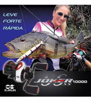 Carretilha de pesca maruri joker ss 10000 - 10 rolamentos 7.3:1 drag: 7kg