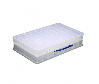 ESTOJO MALETA CASE PARA PESCA DUPLO HI ISCA ARTIFICIAL 35X22X8,3CM C/ 36 DIVISOES REMOVIVEIS