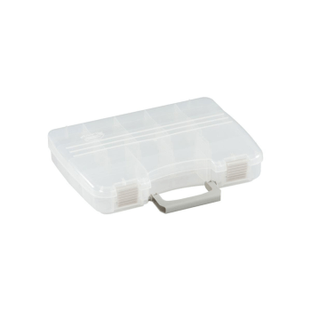 ESTOJO MALETA PESCA ISCA ARTIFICIAL PLANO 3860-01 ATE 17 COMPARTIMENTOS - 28 X 22 X 6 CM