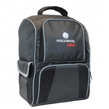 MOCHILA BOLSA DE PESCA FISHING BAG PESCA BRASIL 30LITROS - COM 3 ESTOJOS