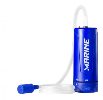 OXIGENADOR MARINE SPORTS SILENT PARA ISCAS VIVAS  AIR PUMP AZUL