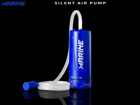 OXIGENADOR MARINE SPORTS SILENT PARA ISCAS VIVAS  AIR PUMP AZUL