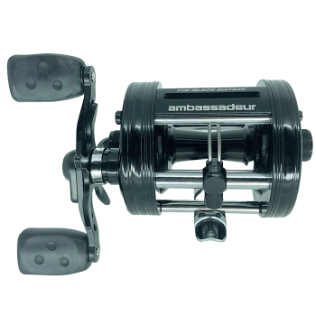 CARRETILHA DE PESCA ABU GARCIA AMB 6500 CS PRO ROCKET BLACK EDITION - 5 ROLAMENTOS - DRAG:6.8KG