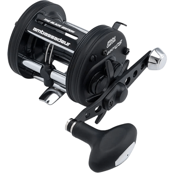 CARRETILHA DE PESCA ABU GARCIA AMB 6500 CS PRO ROCKET BLACK EDITION - 5 ROLAMENTOS - DRAG:6.8KG