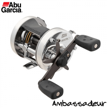 Carretilha De Pesca Abu Garcia Ambassadeur 6500/6501 C3 Classic - 4 Rolamentos - Recolhimento 5.3:1