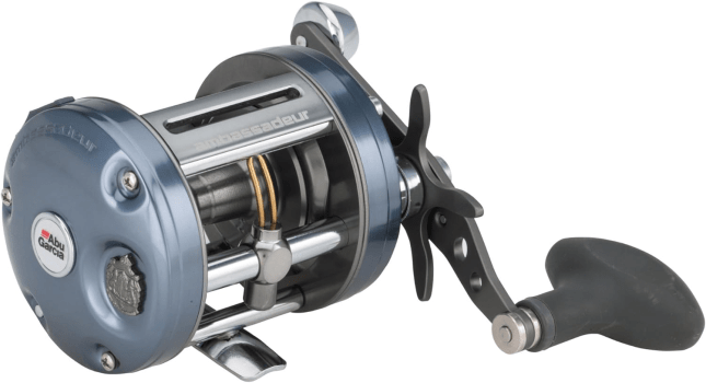 Carretilha de Pesca Abu Garcia Ambassadeur RECORD 6600/6601 HC - 8 Rolamentos - Drag: 7kg