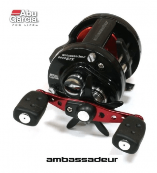 Carretilha de Pesca Abu Garcia Ambassadeur Stx 6600/6601- 5 Rolamentos - Drag: 6kg