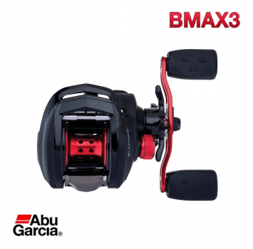 CARRETILHA DE PESCA ABU GARCIA BLACK MAX 3 - 5 ROLAMENTOS - DRAG: 8.1KG - 6.4:1