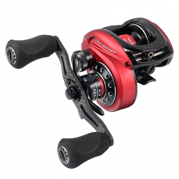 Carretilha De Pesca Abu Garcia Revo 4 Rocket Rvo4 - 11 Rolamentos - Drag:8kg - Rec.:10.1:1