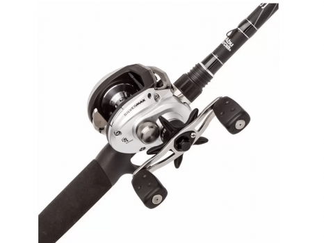 CARRETILHA DE PESCA ABU GARCIA SILVER MAX 3 - SMAX3-R/SMAX3-L - 6 ROLAMENTOS - DRAG:8KG