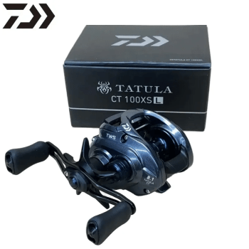 CARRETILHA DE PESCA DAIWA TATULA CT100 XS/XSL TWS - 8 ROLAMENTOS - RECOLHIMENTO 8.1:1 - DRAG:6KG