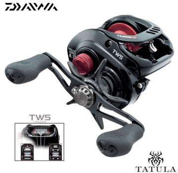 CARRETILHA DE PESCA DAIWA TATULA R100XS TYPE R TWS 8ROLAMENTOS RECOLHIMENTO 8.1:1 DRAG 6KG