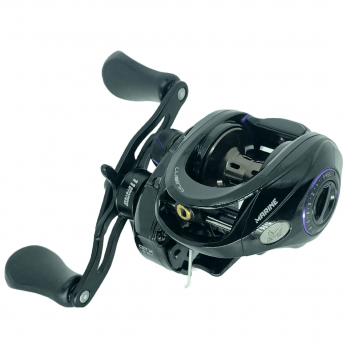 CARRETILHA DE PESCA MARINE LUBINA BLACK WIDOW GTX 11 ROLAMENTOS - 7,5KG - 9.5:1- MODELO 2022