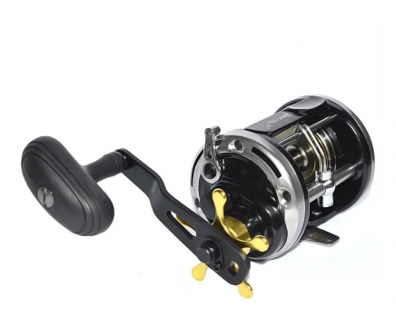 CARRETILHA DE PESCA MARINE SPORTS BLACK MAX 20  7 ROLAMENTOS  4.3:1 - PESCA MEDIA/PESADA