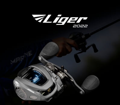 CARRETILHA DE PESCA MARINE SPORTS LIGER GTS 2022 - 11 ROLAMENTOS - DRAG 6.3KG - 139G