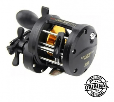 Carretilha de Pesca Marine Sports Master ex 30 - 7 Rolamentos - Drag: 10kg - Pescaria Pesada