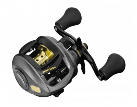 CARRETILHA DE PESCA MARINE SPORTS NEW VENTURA VT10 - 10 ROL. - RECOLHIMENTO 7.0:1