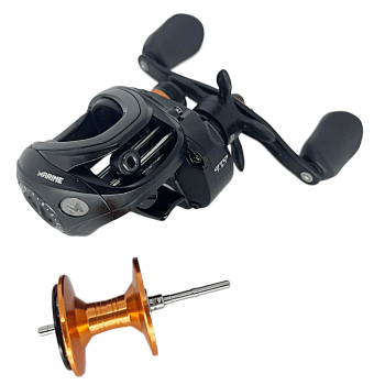 CARRETILHA DE PESCA MARINE SPORTS VENZA DS - 8 ROLAMENTOS - 7.5:1 - DRAG:5.8KG - MODELO 2024