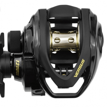 CARRETILHA DE PESCA MARINE SPORTS VERSUS 12000 GTS SHI/SHIL 12ROLAMENTOS - DRAG:.6KG - REC. 8.1:1