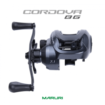 CARRETILHA DE PESCA MARURI CORDOVA BG - 10 ROLAMENTOS - DRAG:9KG - 7.1:1