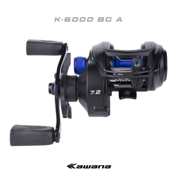 CARRETILHA DE PESCA MARURI KAWANA 6000 BG - 6 ROLAMENTOS - DRAG: 6.8KG - RECOLHIMENTO: 7.2:1