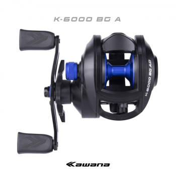 CARRETILHA DE PESCA MARURI KAWANA 6000 BG - 6 ROLAMENTOS - DRAG: 6.8KG - RECOLHIMENTO: 7.2:1