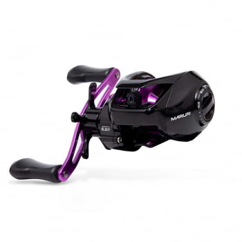 CARRETILHA DE PESCA MARURI LUKE SLIM PURPLE - 5 ROLAMENTOS - DRAG: 6KG