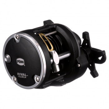 Carretilha De Pesca Penn Rival 15 Level Wind Dir/Esq - Drag:6,8kg - Pesca Pesada