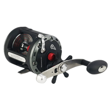 CARRETILHA DE PESCA REELSKING JCB 400 - 13 ROLAMENTOS - DRAG:24KG - PESCA PESADA