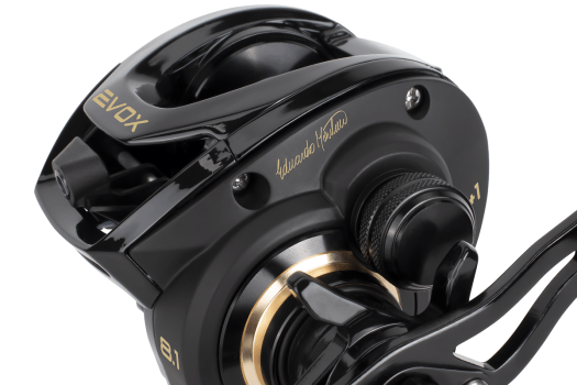 CARRETILHA DE PESCA SAINT EVOX BLACK EDITION - 7 ROLAMENTOS - DRAG: 8KG - 8.1:1