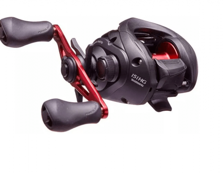 CARRETILHA DE PESCA SHIMANO CAIUS 150/151 HGB - DRAG:4KG - RECOLHIMENTO 7.2:1