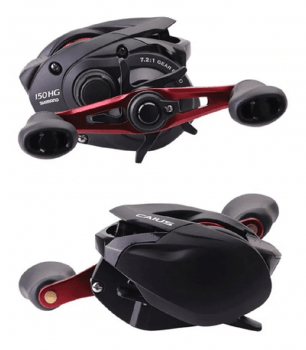 CARRETILHA DE PESCA SHIMANO CAIUS 150/151 HGB - DRAG:4KG - RECOLHIMENTO 7.2:1