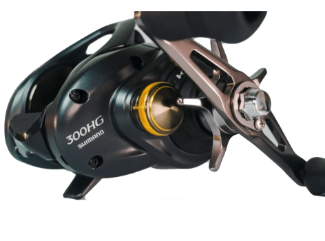 CARRETILHA DE PESCA SHIMANO CURADO K 300 OU 301 HG - 6.6:1 DRAG: 8KG